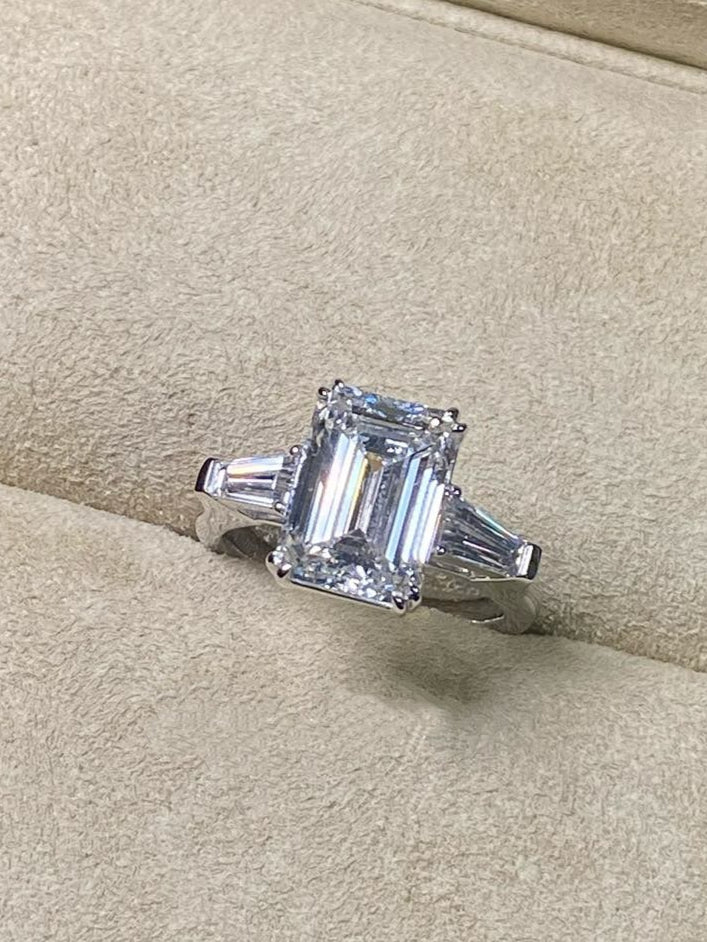 Emerald Three Stone
