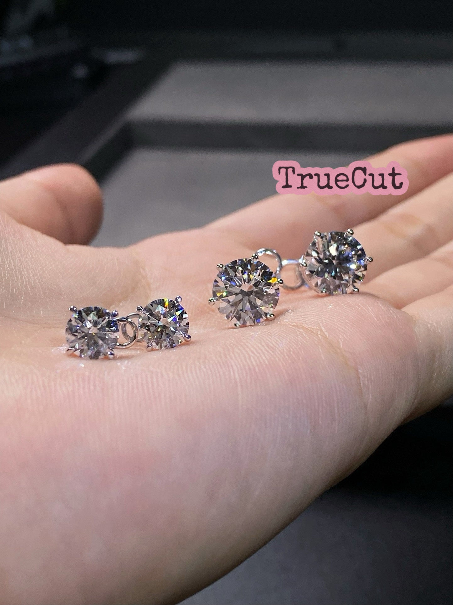 Six-Prong Classic Solitaire Diamond Studs