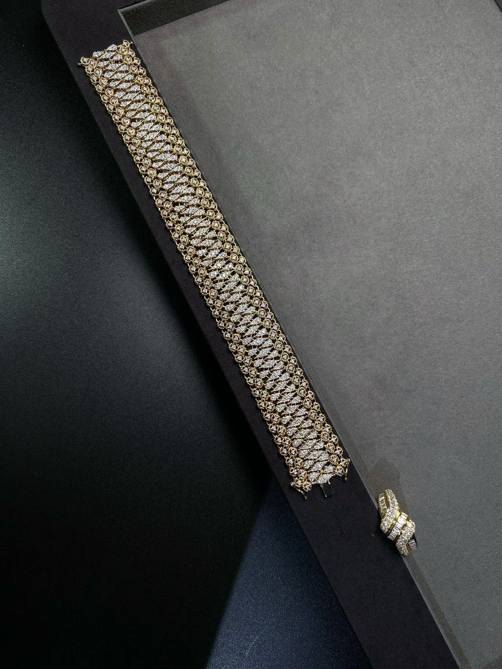 Royal Weave Diamond Bracelet