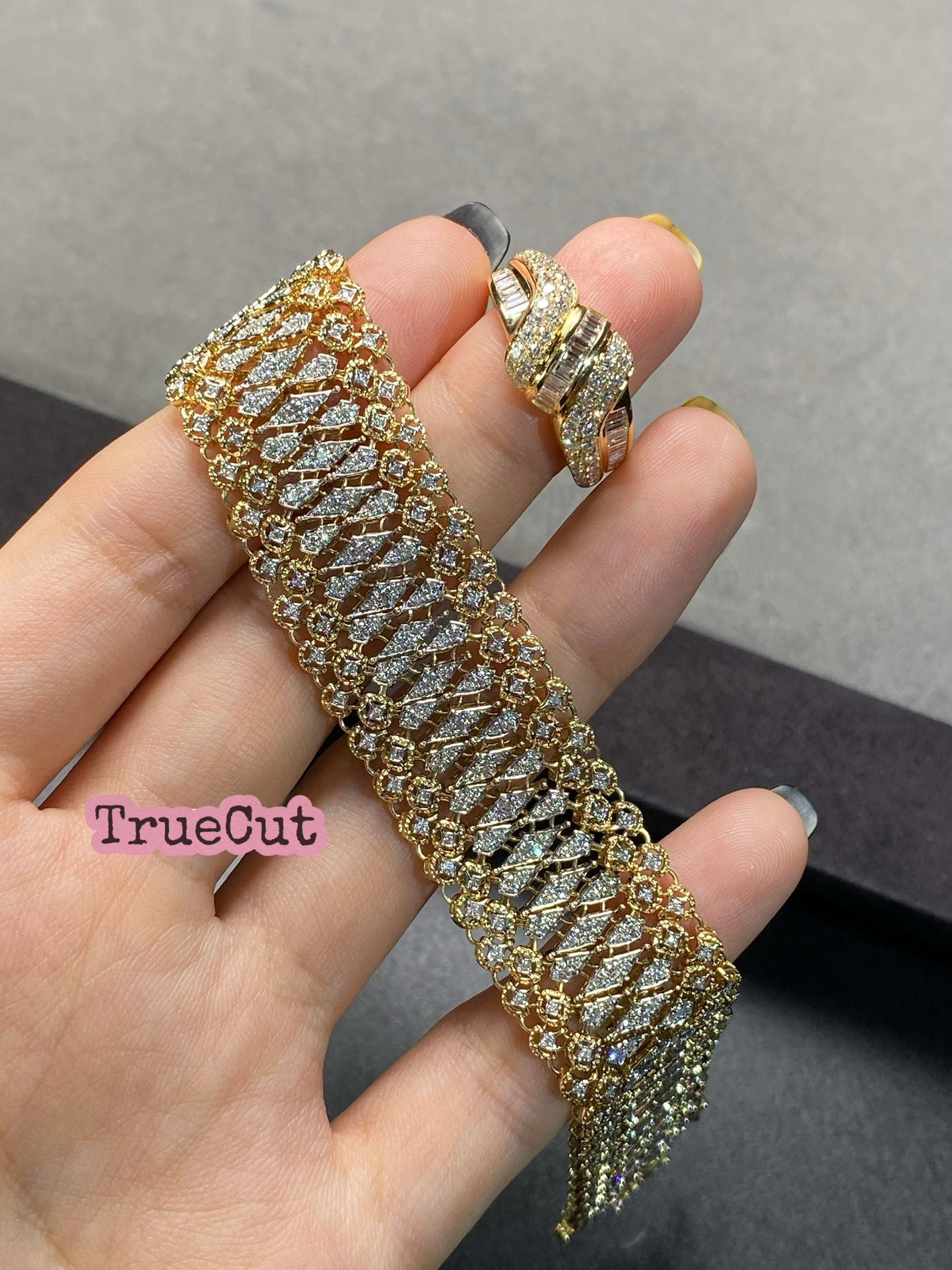 Royal Weave Diamond Bracelet