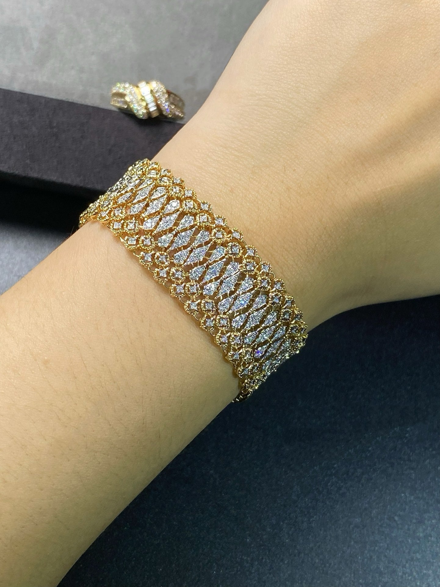 Royal Weave Diamond Bracelet