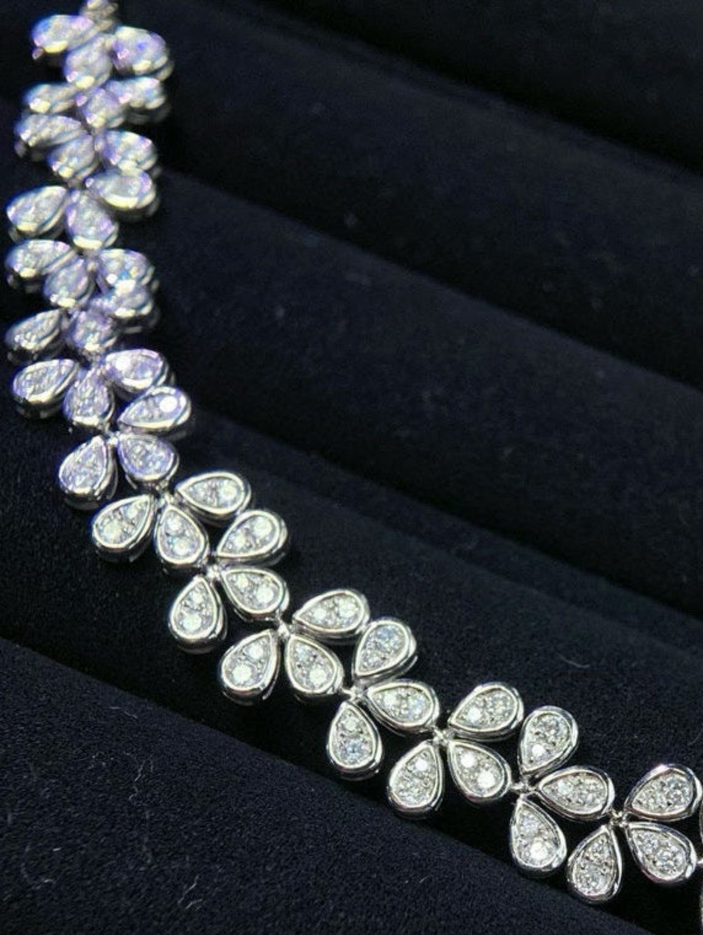 Teardrop Grace Diamond Bracelet