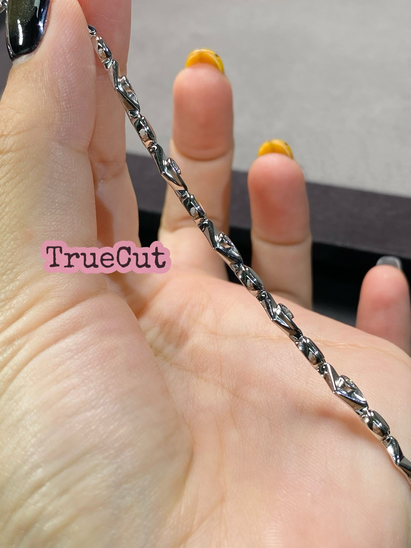 GeoCharm Diamond Bracelet