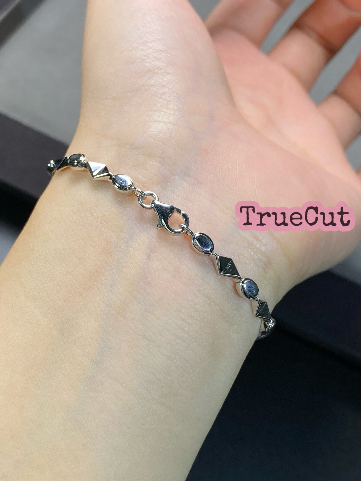 GeoCharm Diamond Bracelet