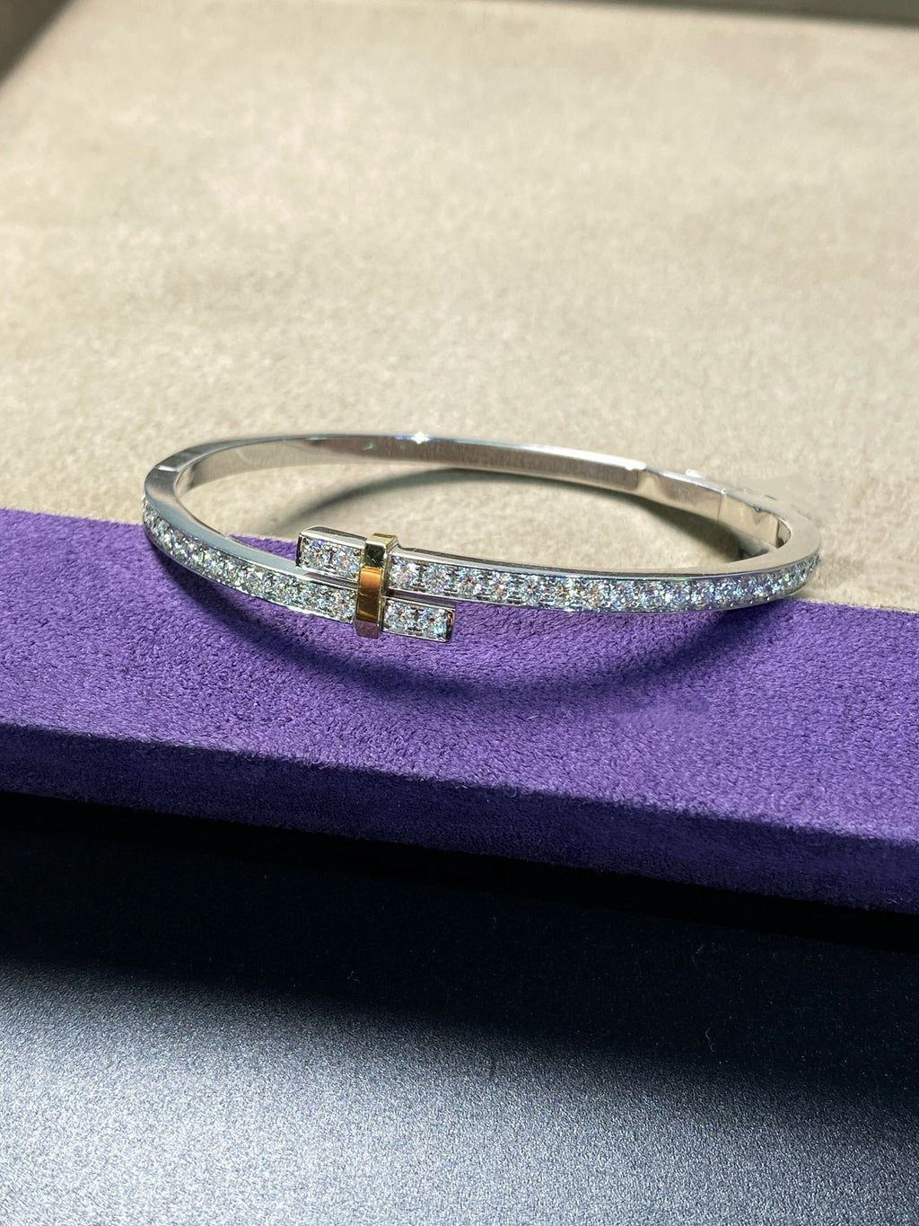 Dual Tone Harmony Bracelet