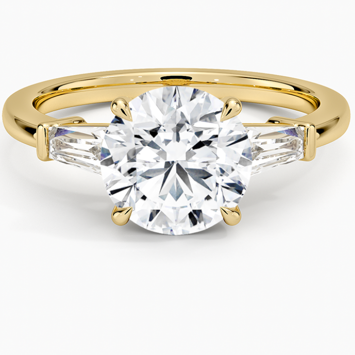 Three Stone (Round) (Setting Only)