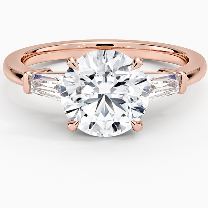 Three Stone (Round) (Setting Only)