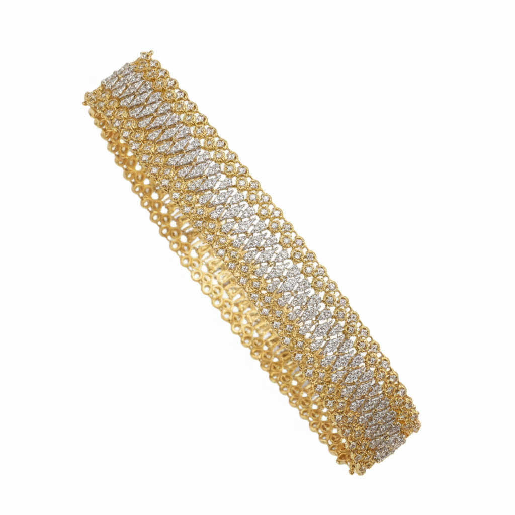Royal Weave Diamond Bracelet