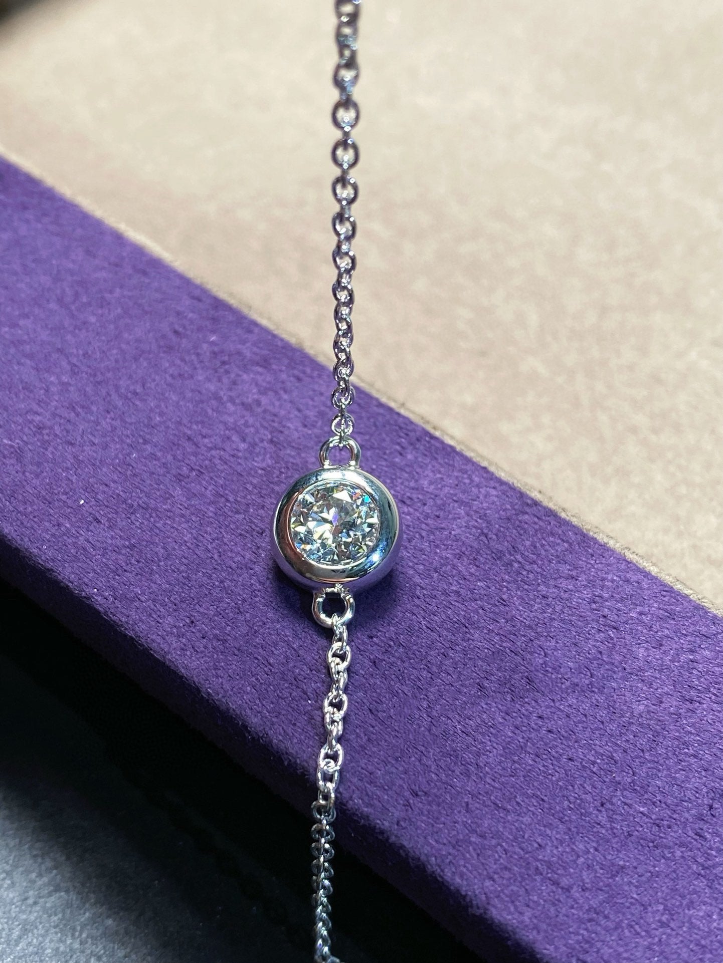 0.7ct Bubble Diamond Bracelet