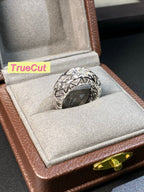 3ct Hollowed-out Bird Nest Diamond Ring