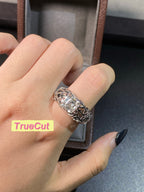 3ct Hollowed-out Bird Nest Diamond Ring