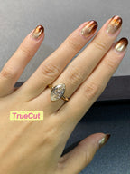 3ct Marquise Bezel Lab Diamond Ring
