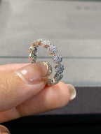 Diamond Flower Ring