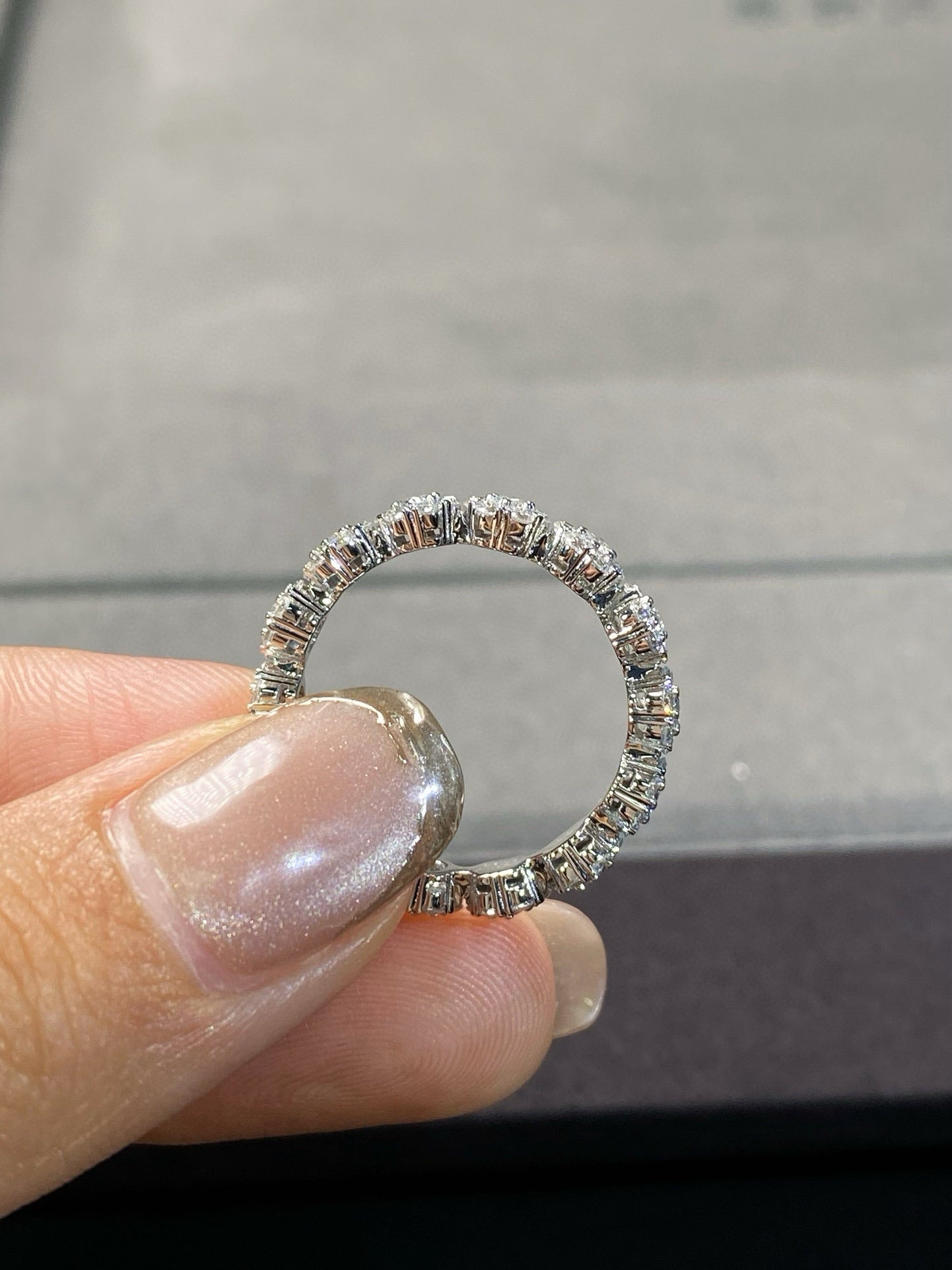 Diamond Flower Ring